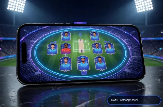 Come (come com app download play store) fantasy cricket & matchday visual 1